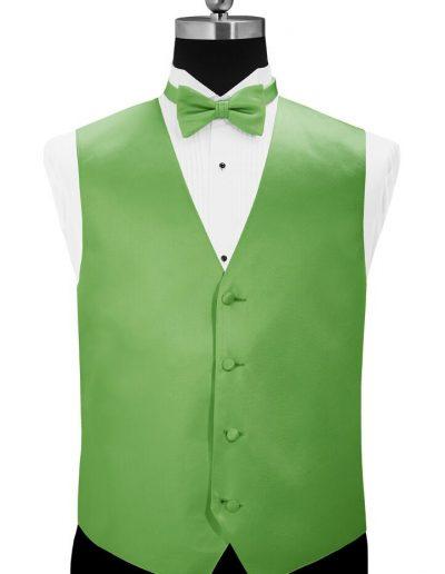 Granny Smith Apple Green Tuxedo Vest