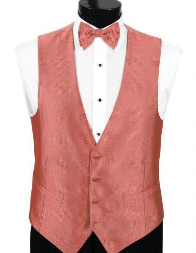 Salmon Tuxedo Vest