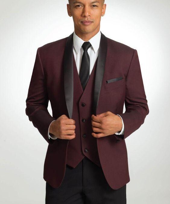 Burgundyib Dallas Wedding Tuxedo Rental & Suits Rental Minskytux