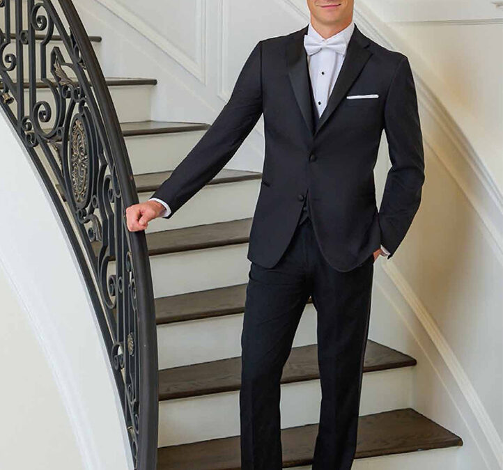 Couture1910BlackWoolTuxedo Dallas Wedding Tuxedo Rental & Suits