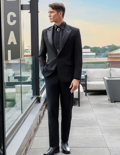 Black Dutton Western Tuxedo