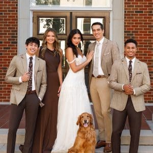 Tan Metro Plaid Sportcoat