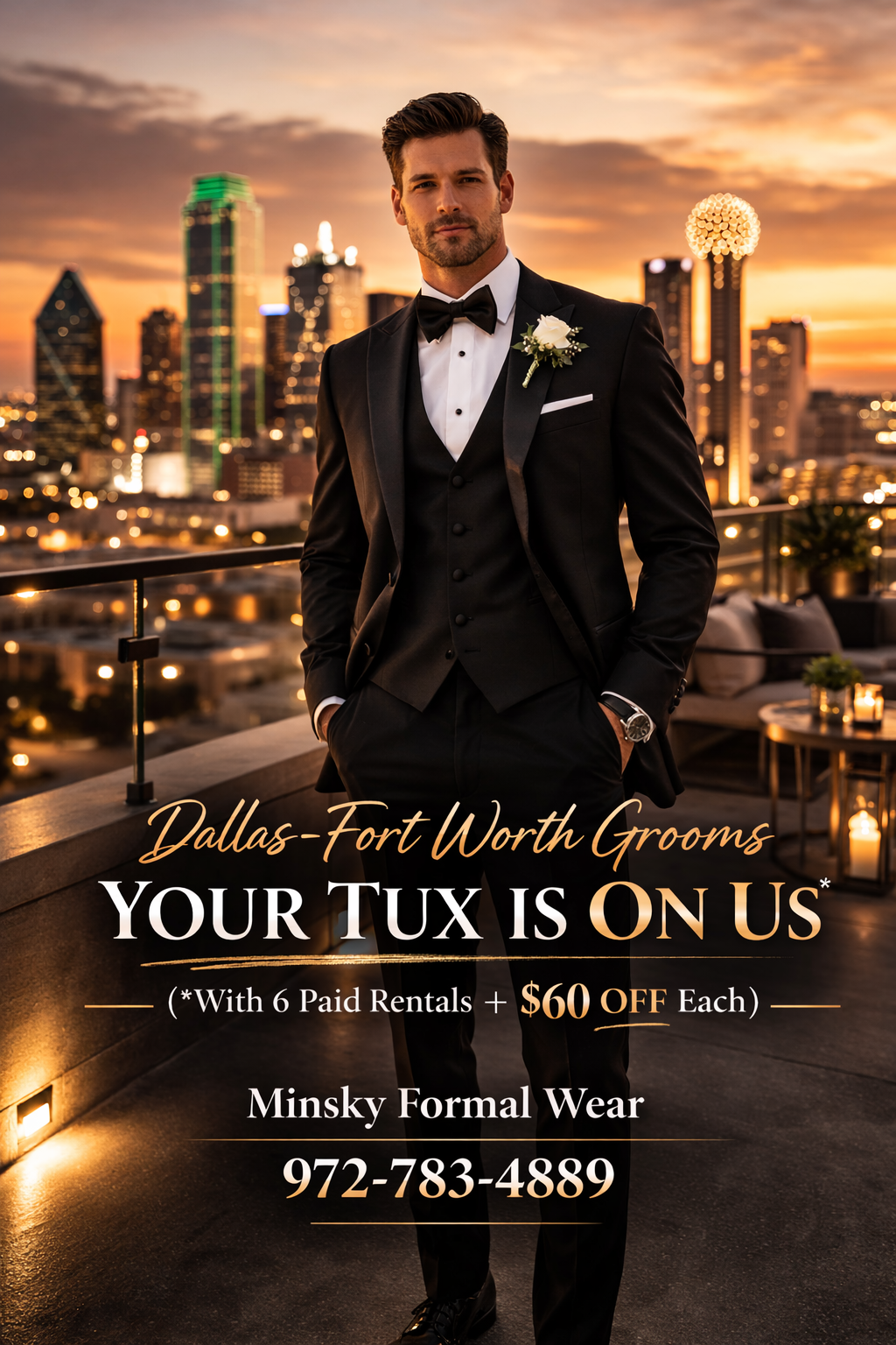 Tuxedo Rental in Richardson, TX