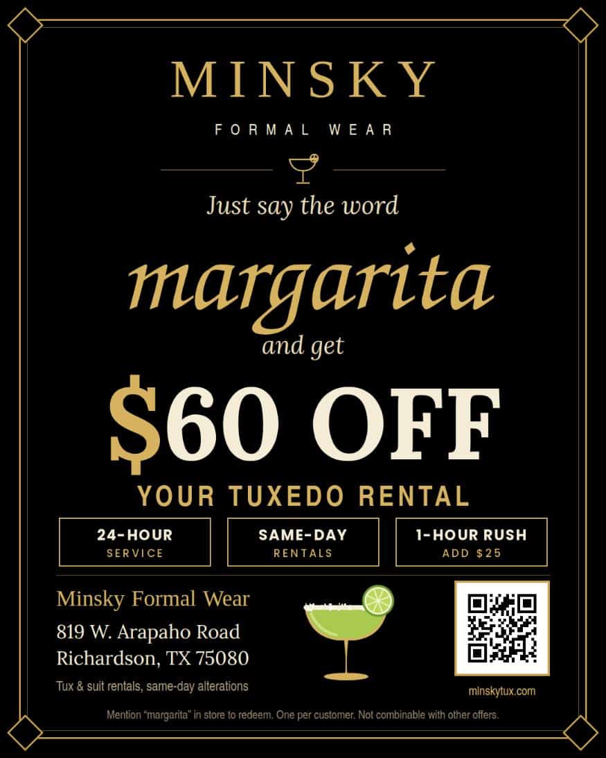 Margarita Tuxedo Rental